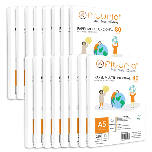 Paquete de Folios A5 4000 Hojas- Ofituria