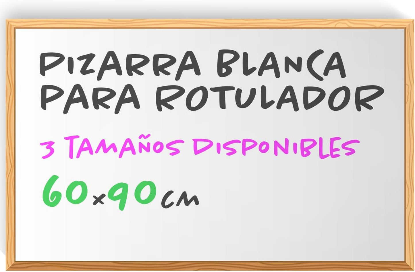 Pizarra Blanca para Tiza (60x90) - Ofituria